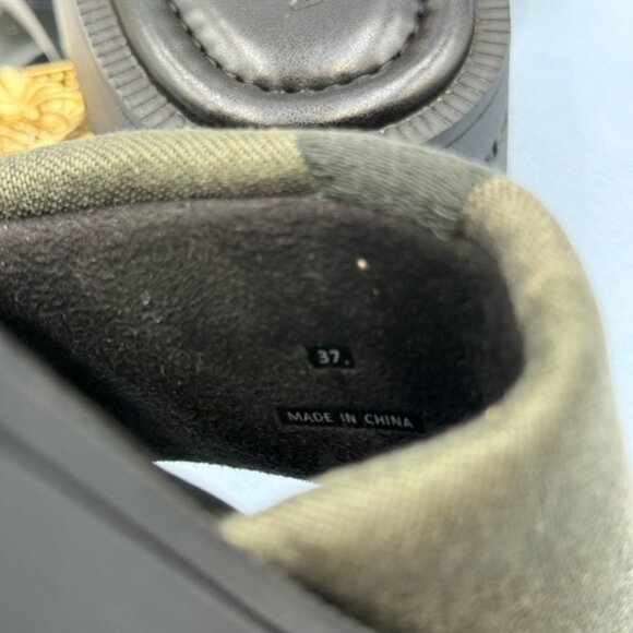 🆕 MARC JACOBS 🧿 NWOB The Camo Jacquard Lug Sole Slide - Sz 37 US 7 - Picture 13 of 15